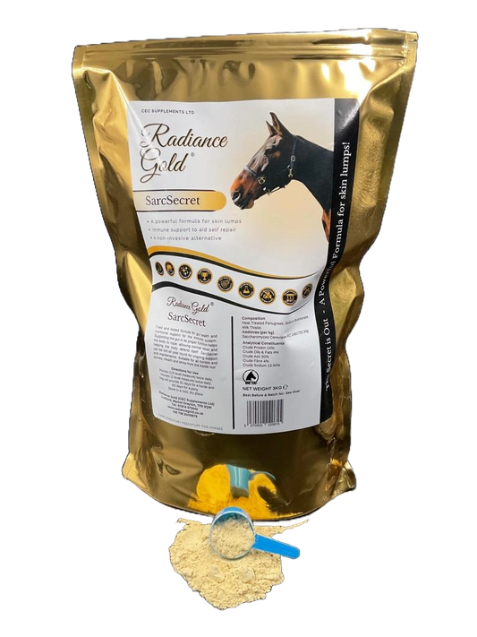 CEC Equine Supplements Radiance Gold Sarc Secret
