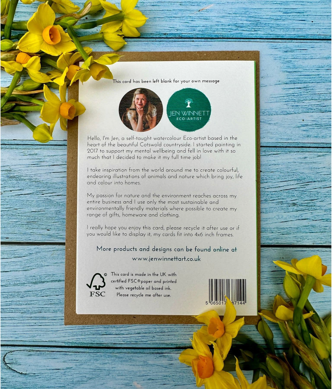 Alpaca Birthday | Eco Friendly Gift Card