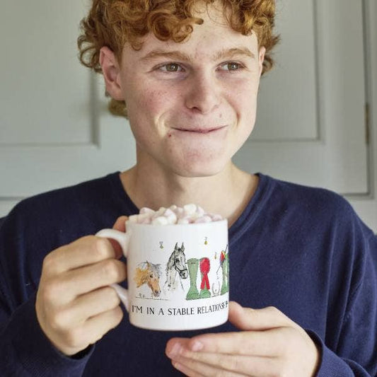 Stable Relationship Welly Boot Mug