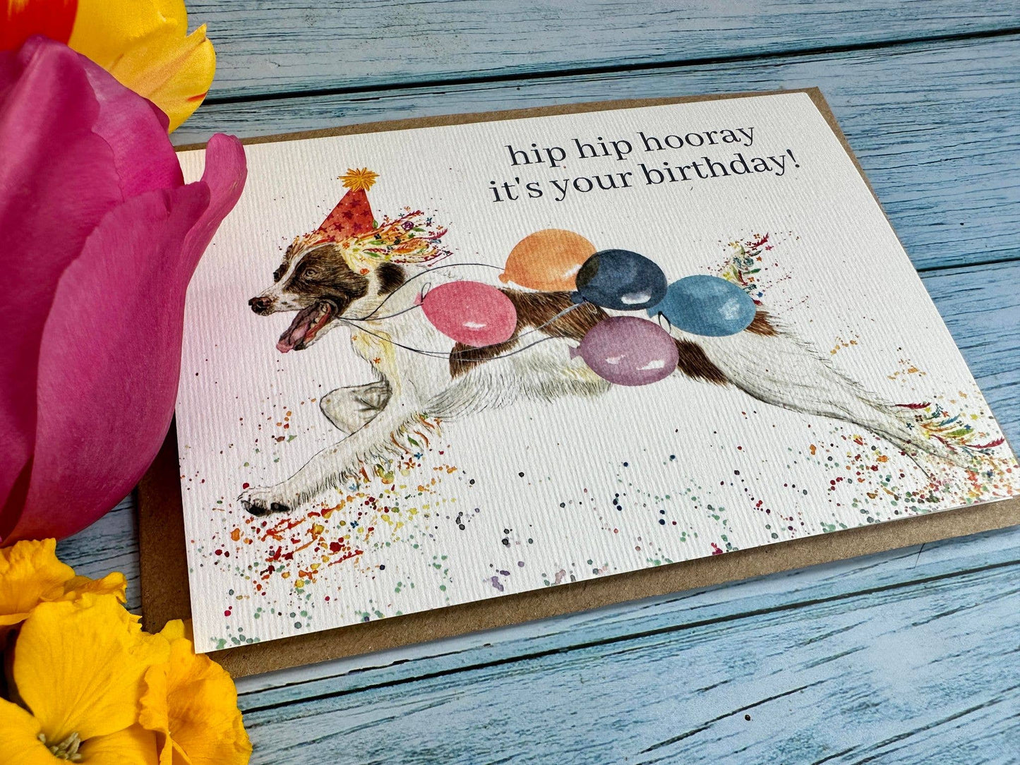 Birthday Spaniel | Eco Friendly Gift Card