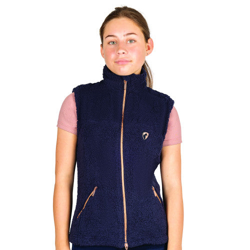 Hy Equestrian Elevate Mizs Heritage Teddy Fleece Gilet
