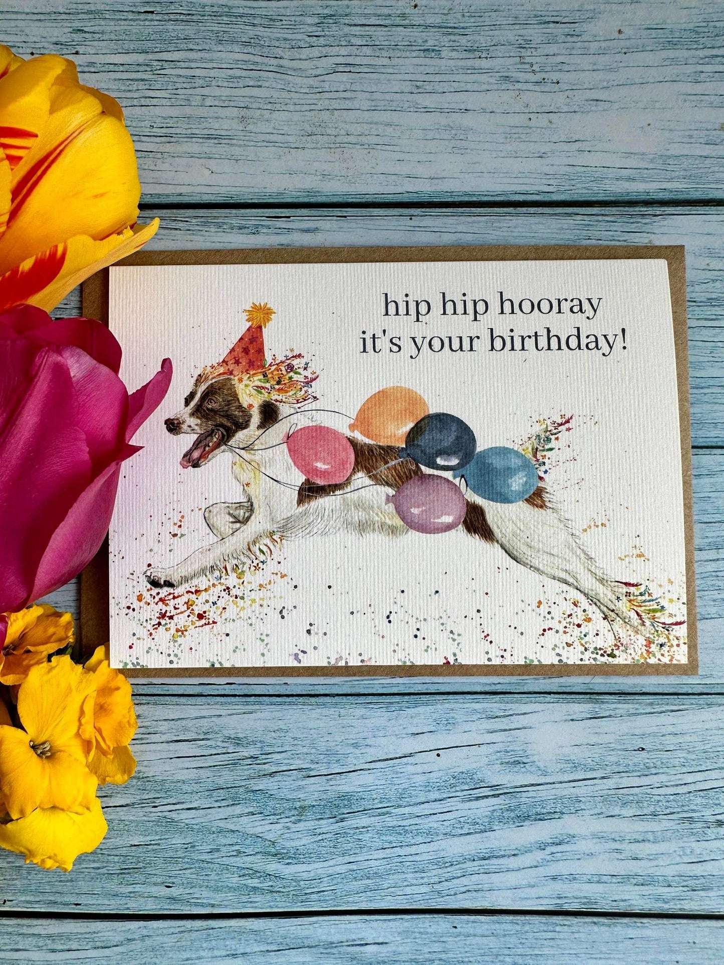 Birthday Spaniel | Eco Friendly Gift Card