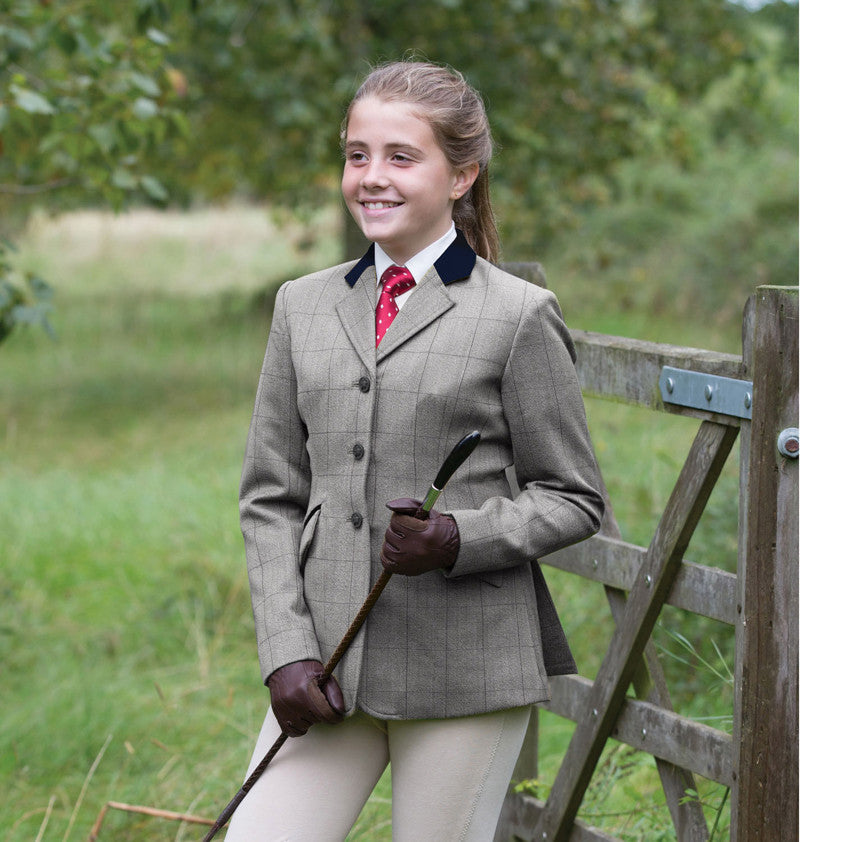 Junior Foxbury Deluxe Tweed Riding Jacket