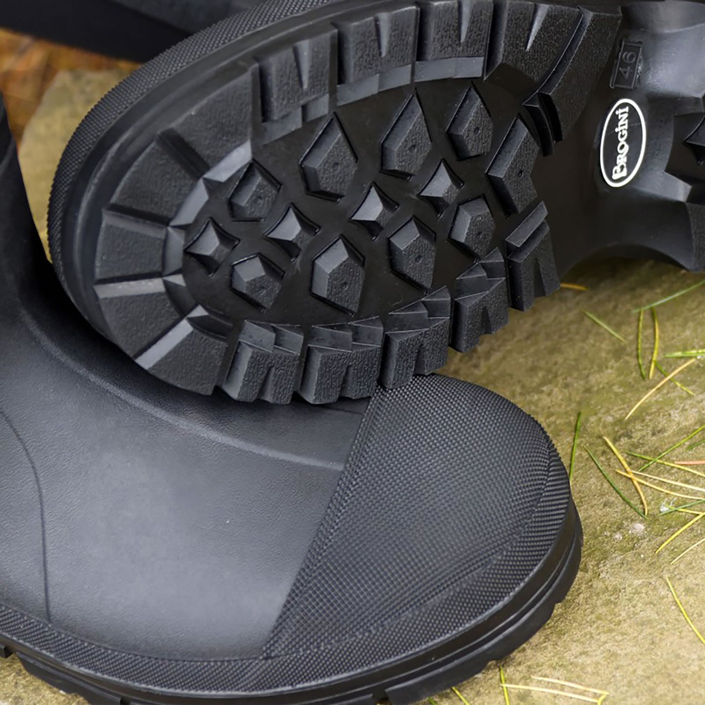 Brogini Wb177 Hawkswick Wellies Mens Black