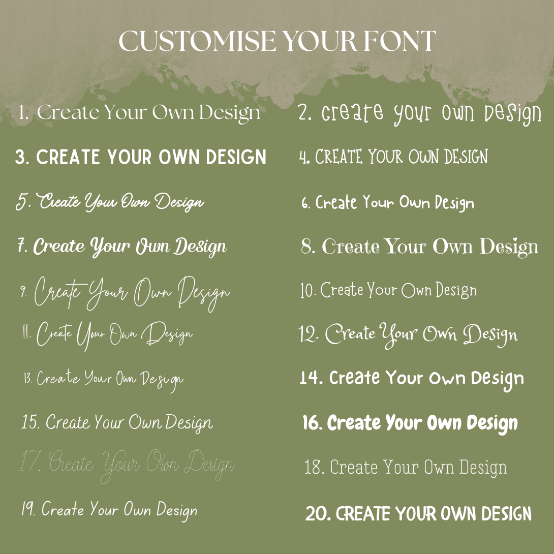 *Personalised* Create Your Own 20oz Tumbler