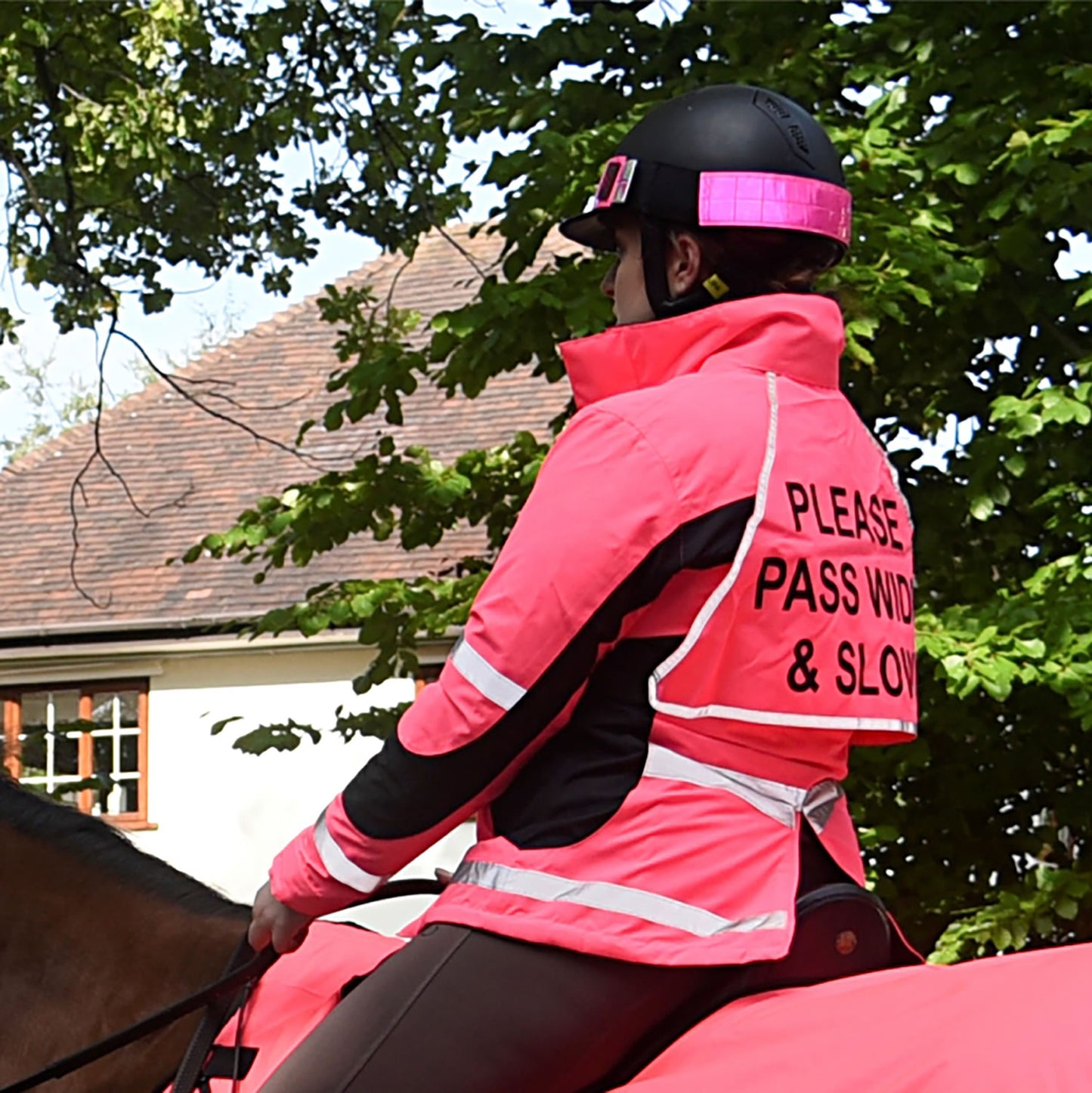 Equisafety Winter Inverno Adult Riding Jacket - Pink