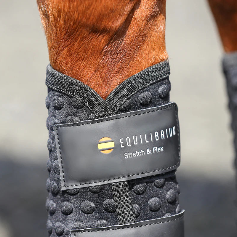 Equilibrium Stretch & Flex Flatwork Wraps - Black