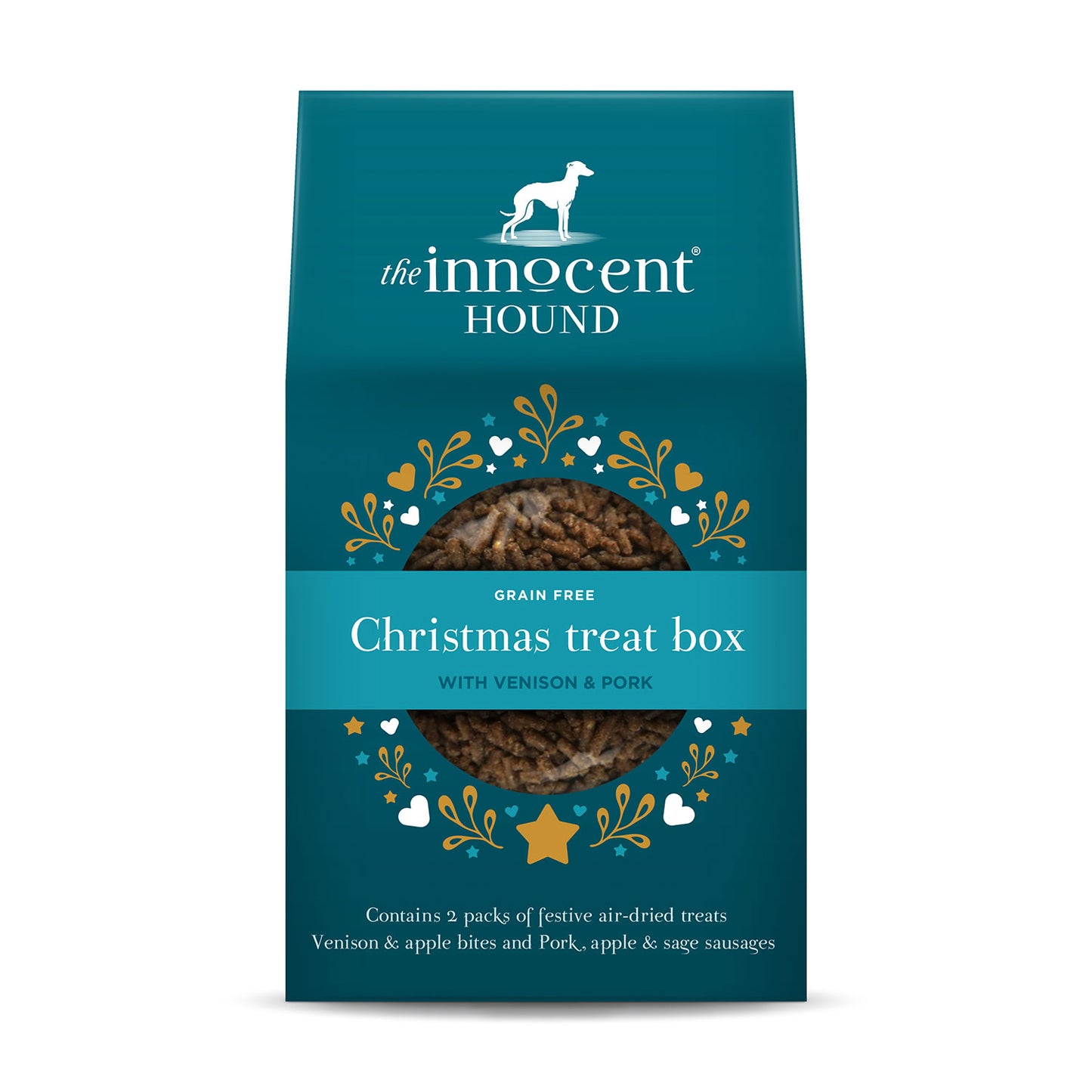 The Innocent Hound Christmas Treat Box - Venison & Pork