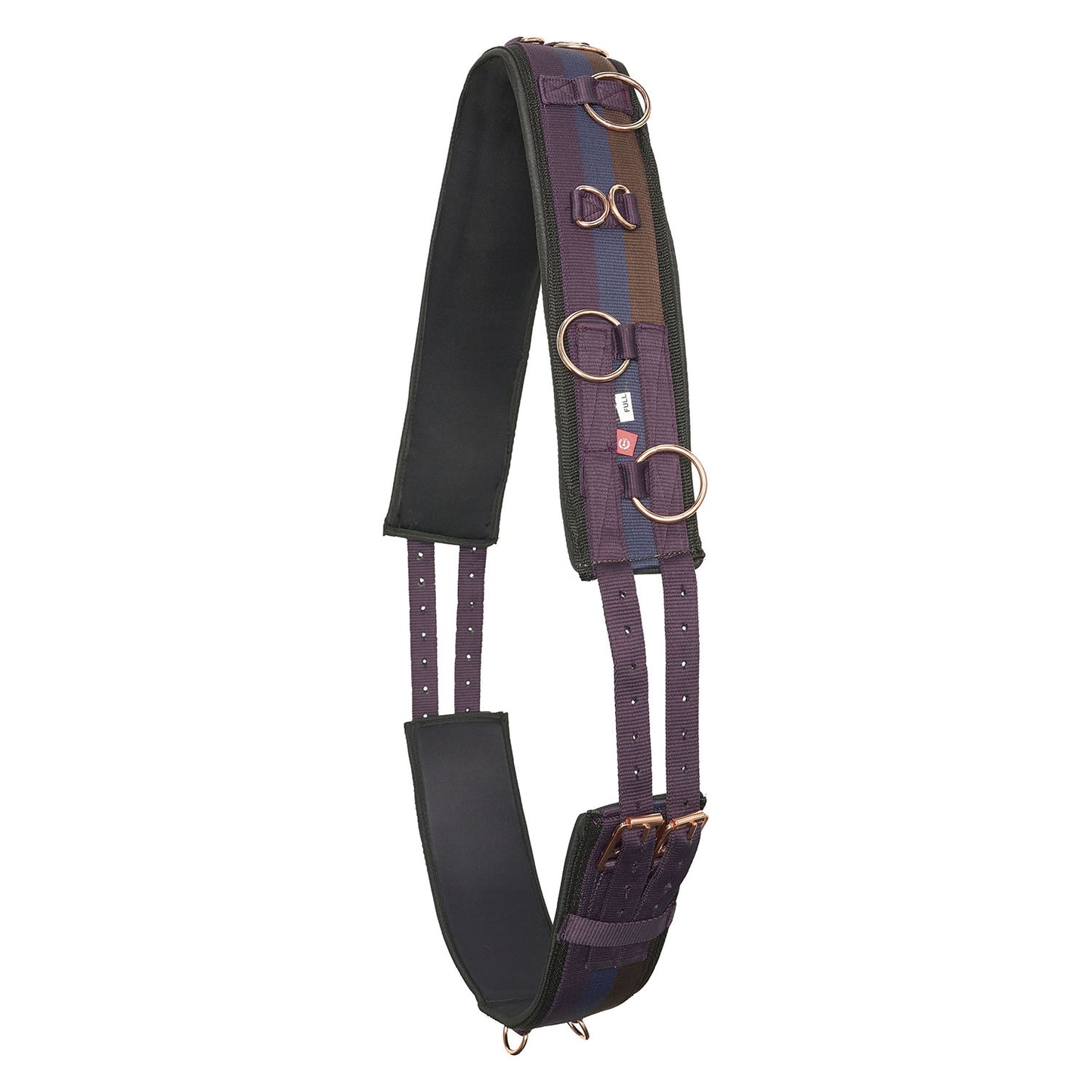 Imperial Riding Lunging Girth Deluxe Extra Multi - Bordeaux