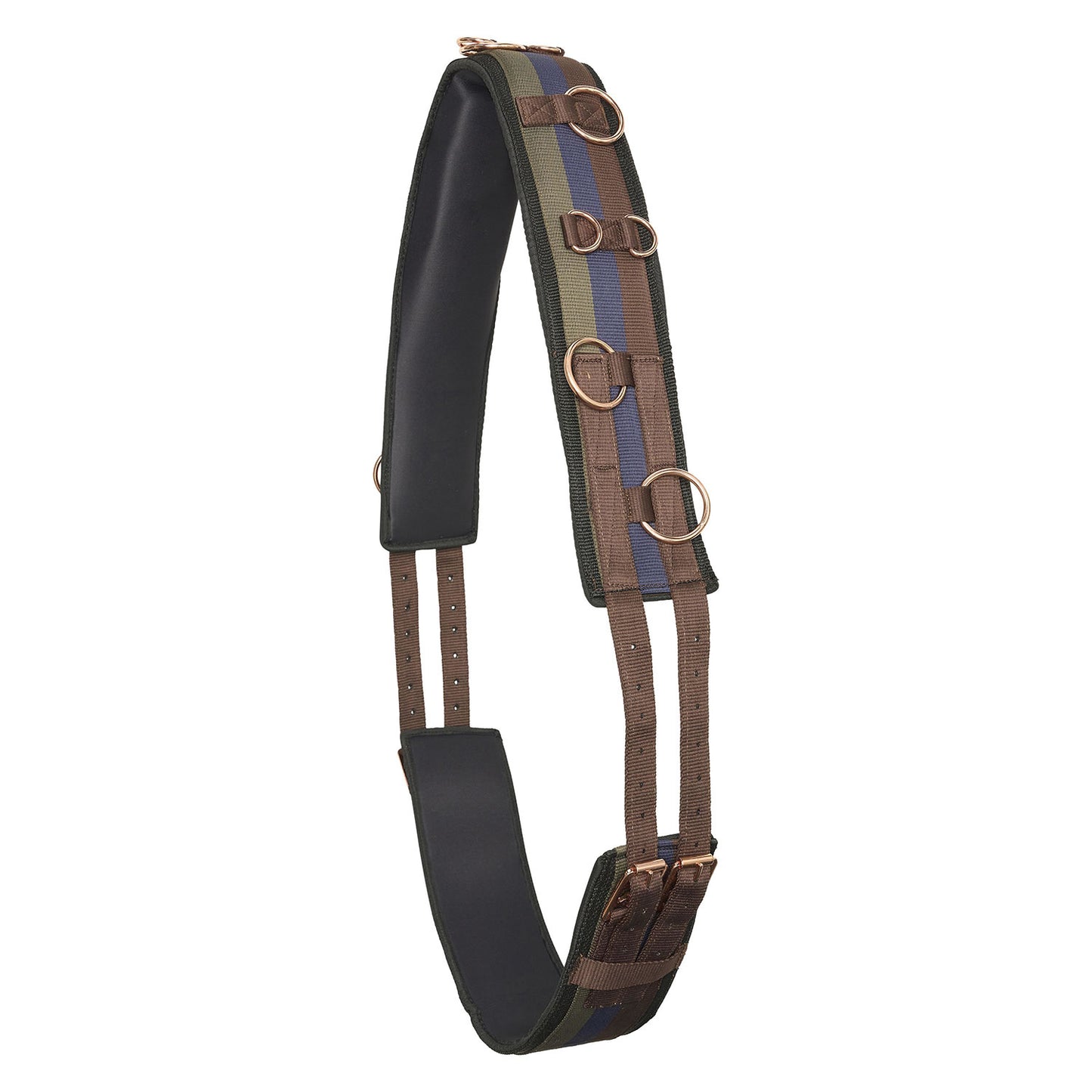 Imperial Riding Lunging Girth Deluxe Extra Multi - Walnut