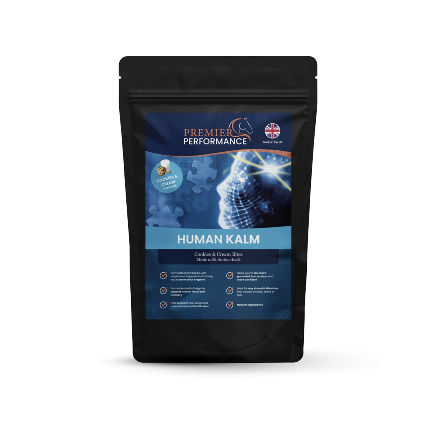 Premier Performance Cookies & Cream Human Kalm Bites