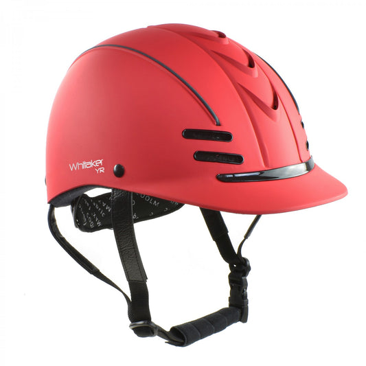 Whitaker RH072 Club Young Rider Helmet - Red