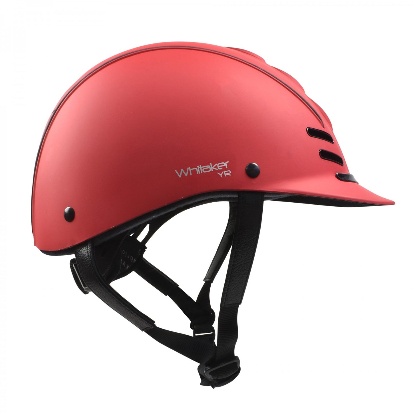 Whitaker RH072 Club Young Rider Helmet - Red