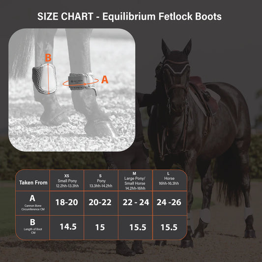Equilibrium Tri-Zone Fetlock Boots - Brown