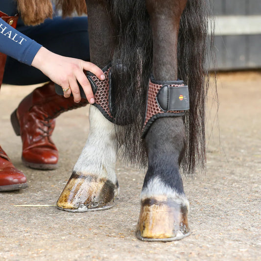 Equilibrium Tri-Zone Fetlock Boots - Brown
