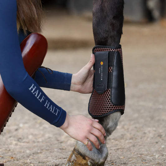 Equilibrium Tri-Zone Tendon Boots - Brown