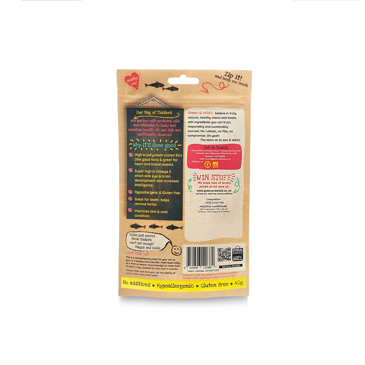Cat's Bag of Tiddlers 40g