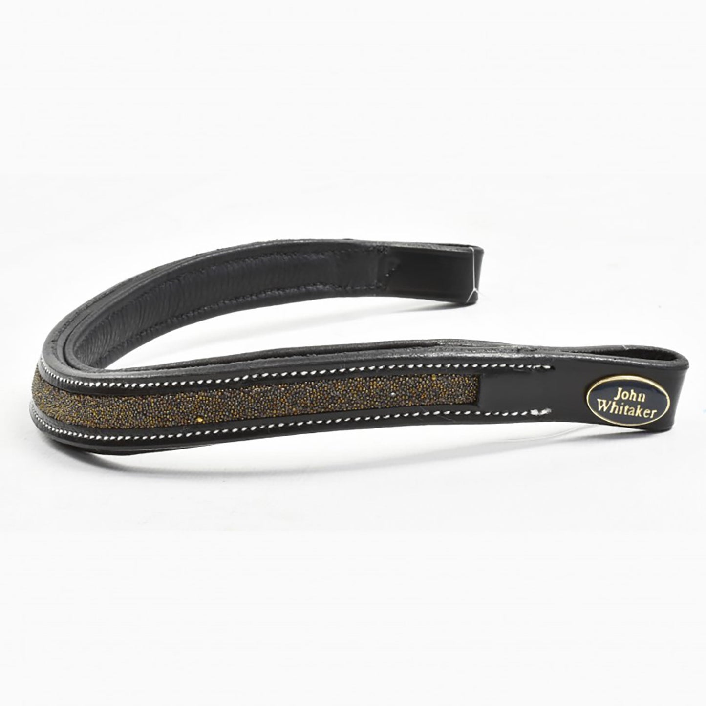 Whitaker Micro-sparkle Browband Black/Gold