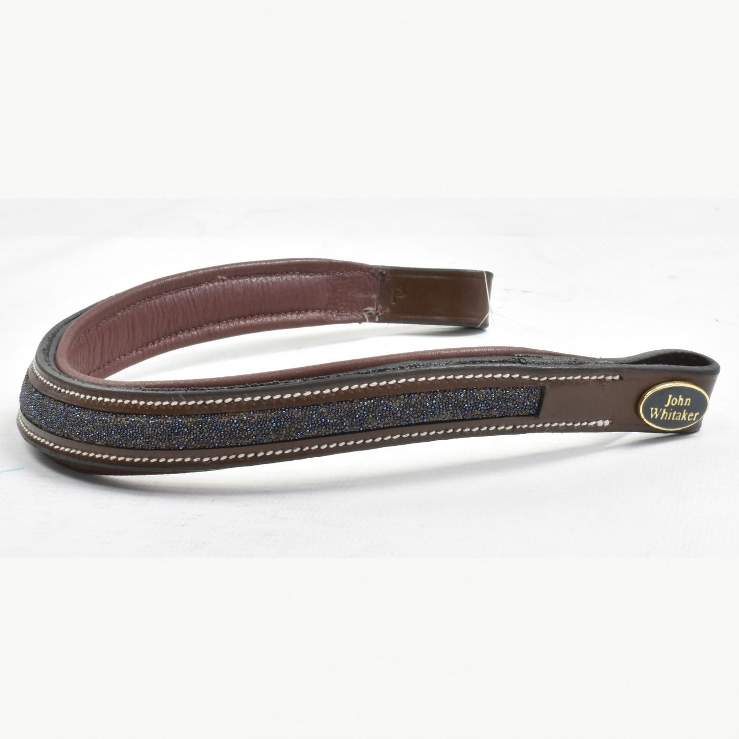 Whitaker Micro-sparkle Browband Havana/Navy