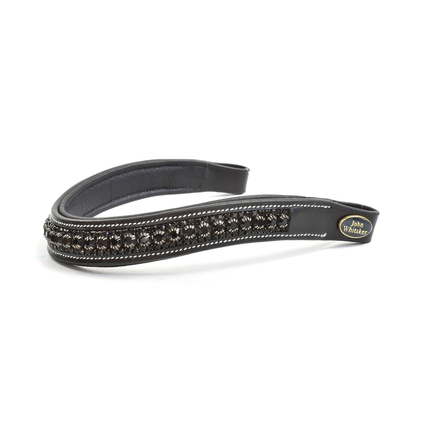 Whitaker  Chunky Crystal Browband Black/Black