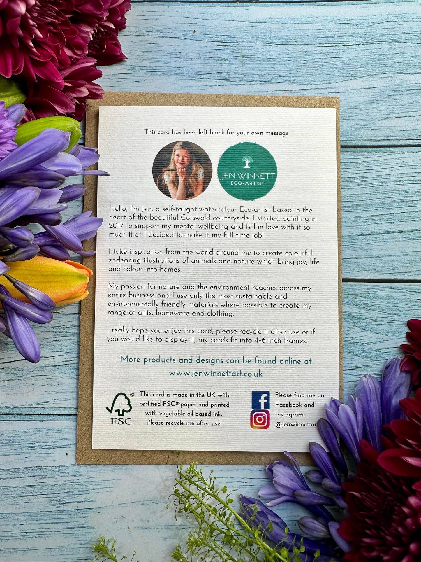 Birthday Old Goat | Eco Friendly Gift Card