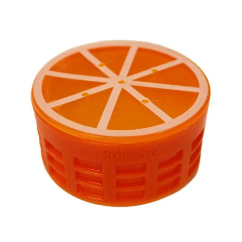 Animate Cooling Fruit Dog Toy - Orange