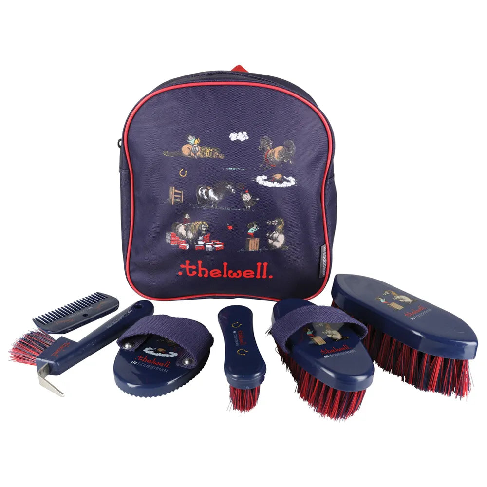 Thelwell Collection Practice Makes Perfect Complete Grooming Kit Rucksack