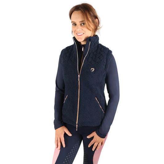 Hy Equestrian Elevate Teddy Fleece Gilet