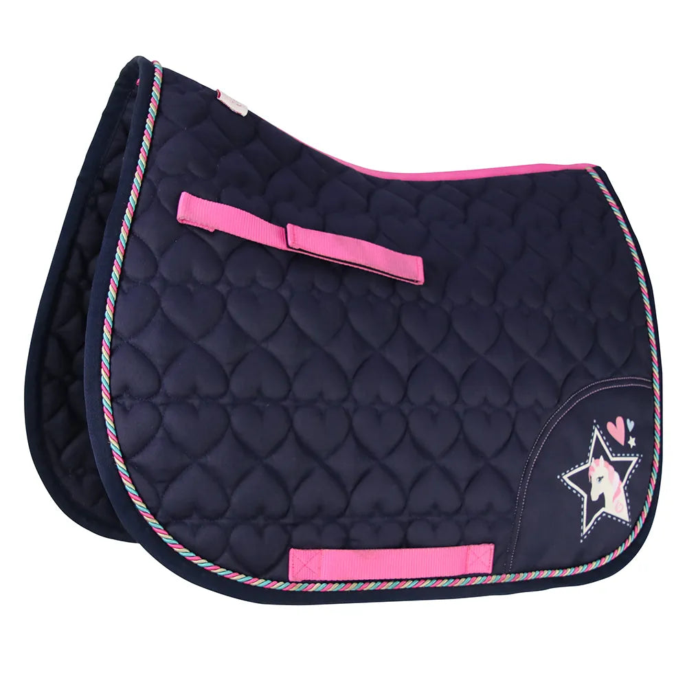 I Love My Pony Collection Saddle Pad by Little Rider