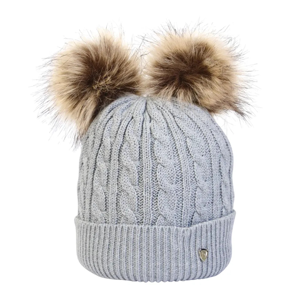 Hy Equestrian Morzine Children's Bobble Hat