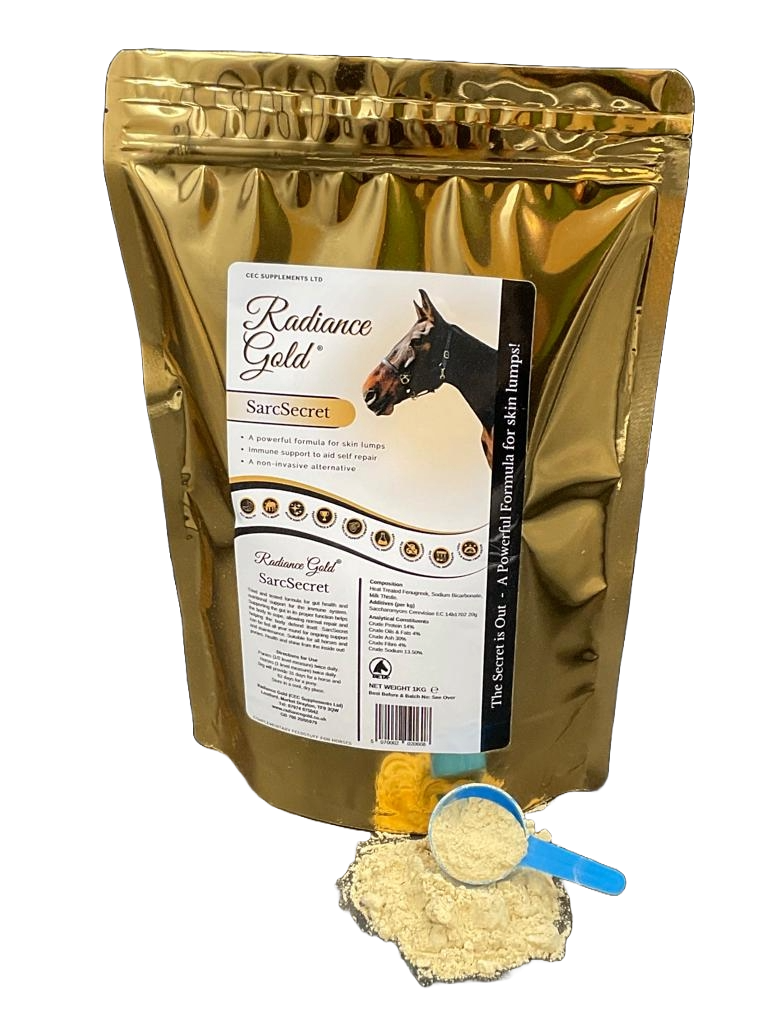 CEC Equine Supplements Radiance Gold Sarc Secret