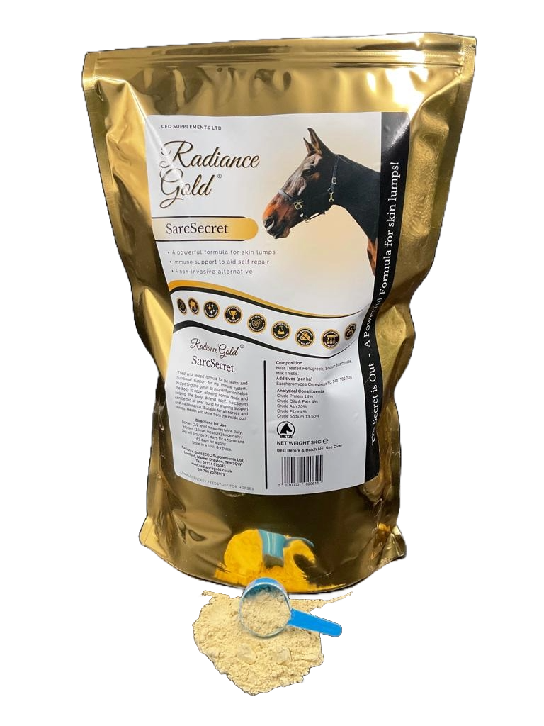 CEC Equine Supplements Radiance Gold Sarc Secret