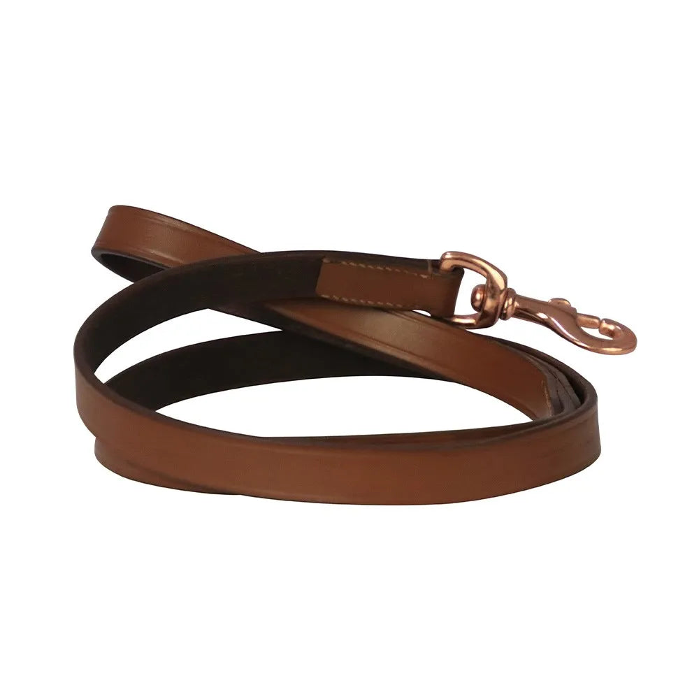 Benji & Flo Deluxe Padded Leather Dog Lead