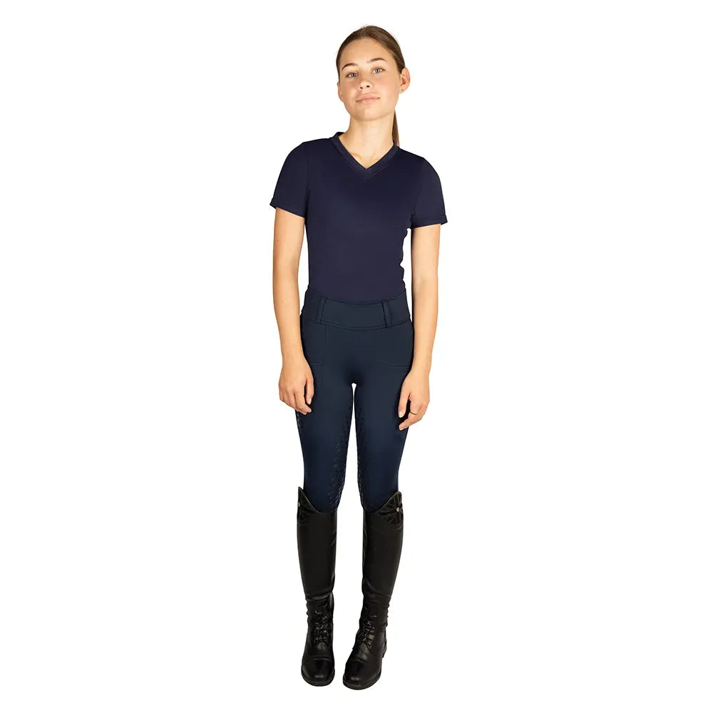 HyCONIC Children's Torrellas Riding Tights - Navy