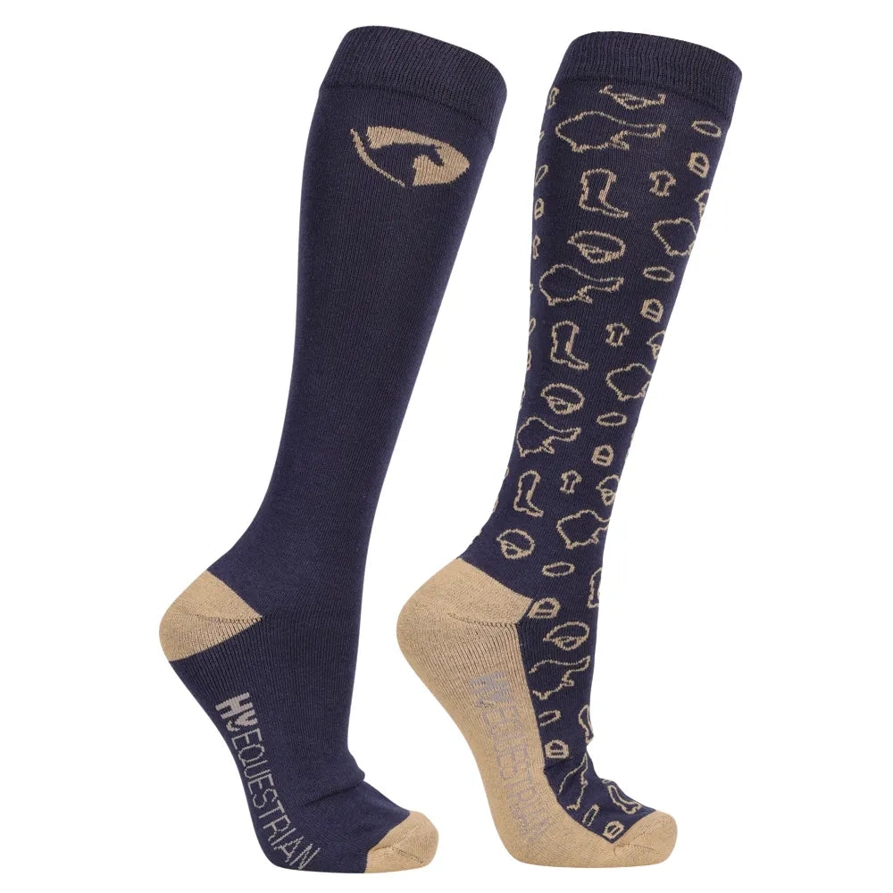 Hy Equestrian Elevate Country Socks