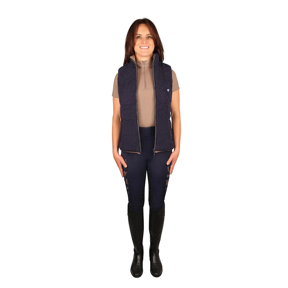 Hy Equestrian Elevate Country Teddy Fleece Gilet