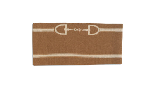 Waring Brooke Snaffle Headband/Snood - Tan