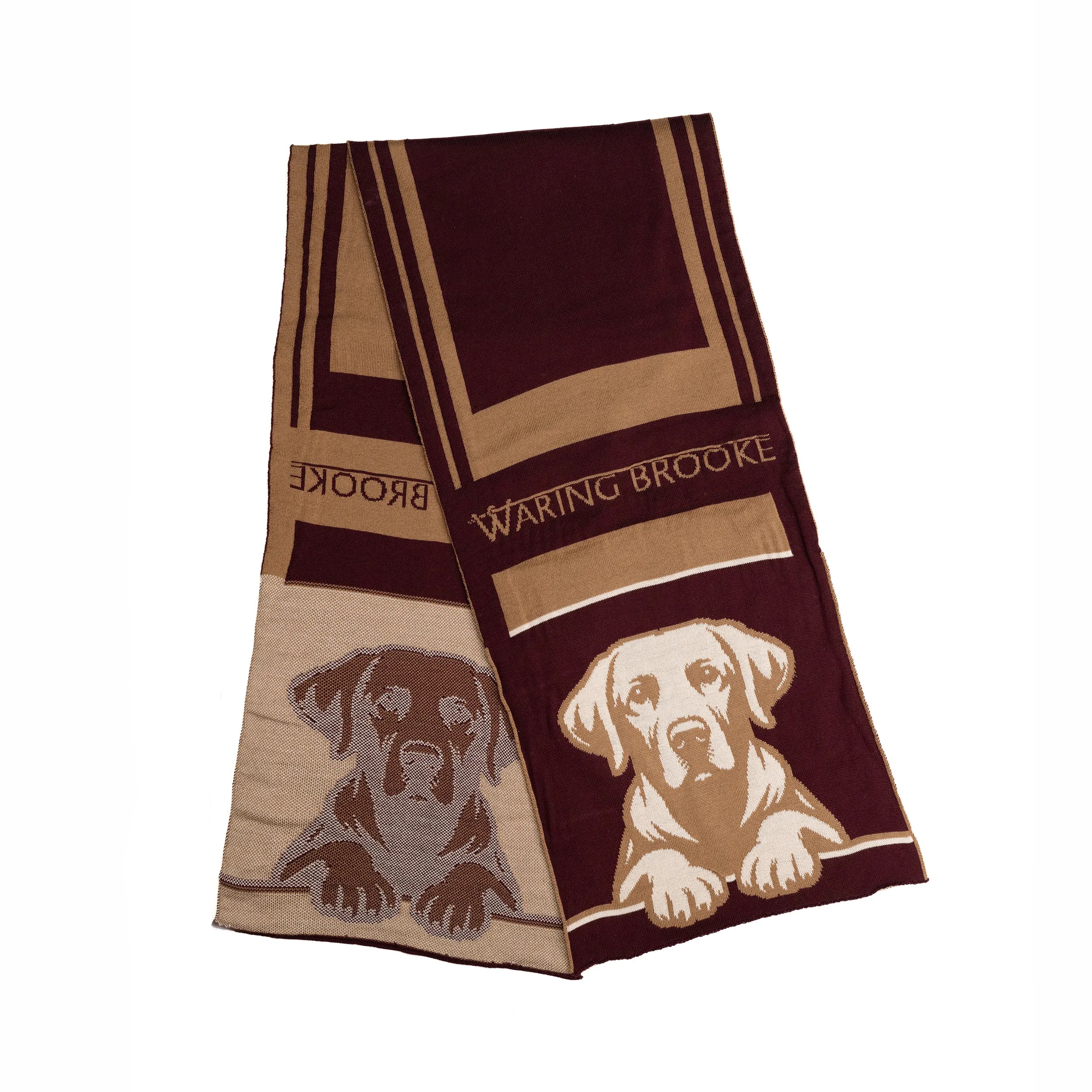 Waring Brooke Loyal Labrador Scarf