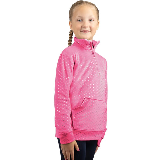 Sydney Star Fleece by Little Rider - Hot Pink