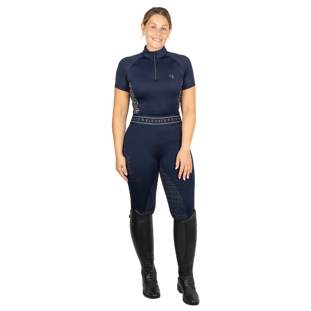 Hy Equestrian Elevate Heritage Short Sleeve Base Layer
