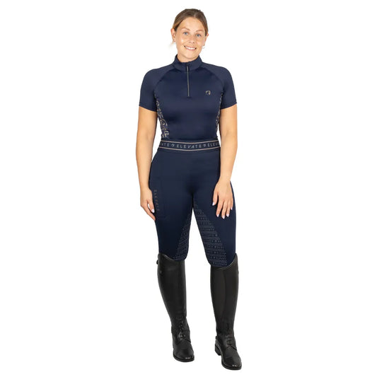 Hy Equestrian Elevate Heritage Short Sleeve Base Layer