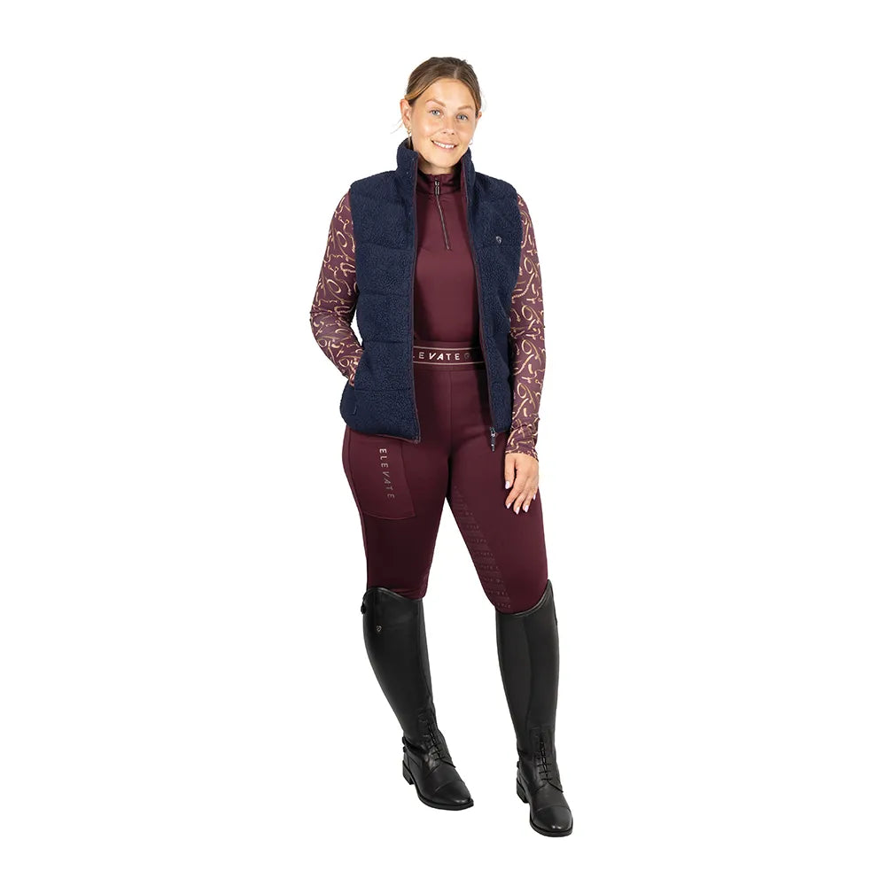 Hy Equestrian Elevate Heritage Teddy Fleece Gilet