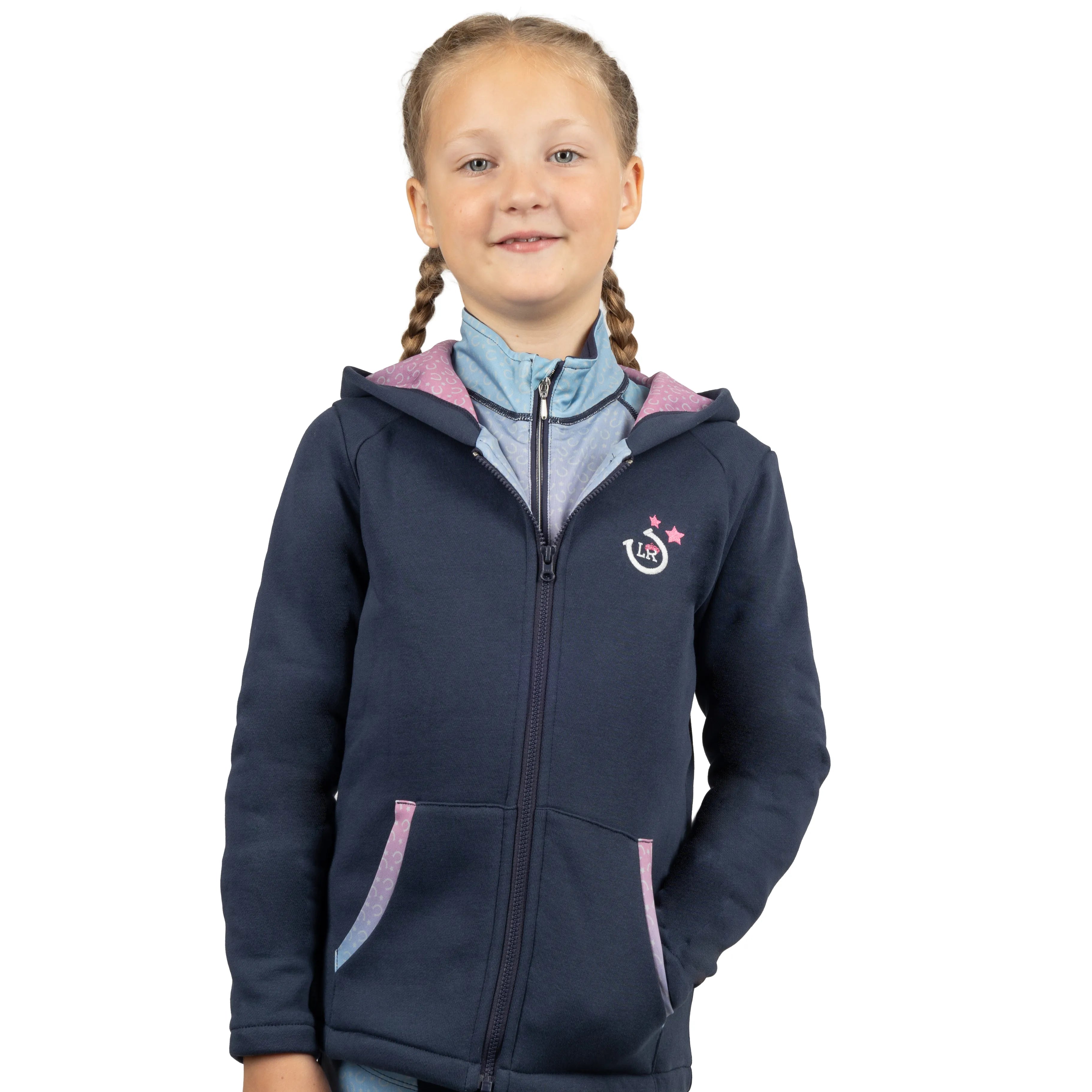 Lucky Star Zip Jacket By Little Rider