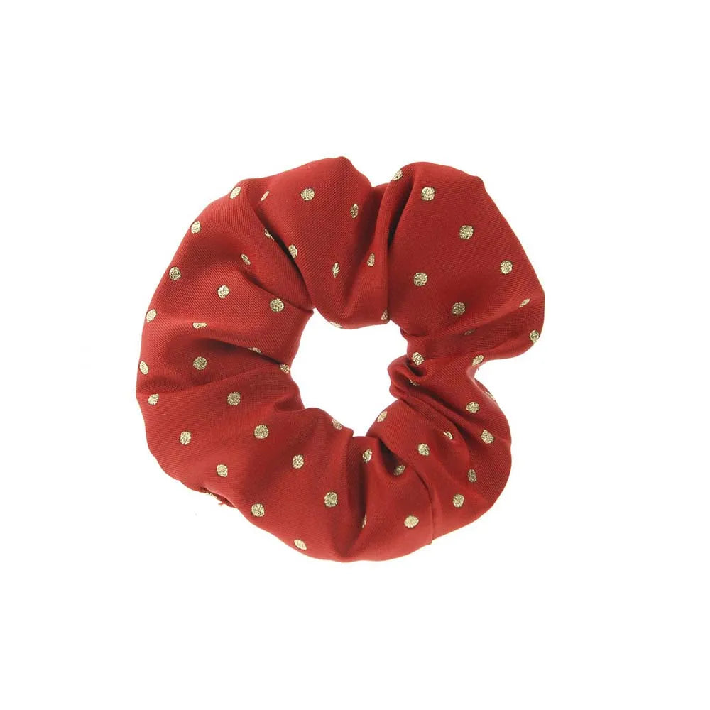 ShowQuest Lurex Spot Scrunchie