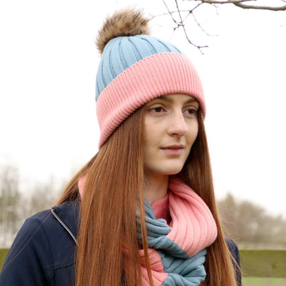 Hy Equestrian Synergy Luxury Bobble Hat