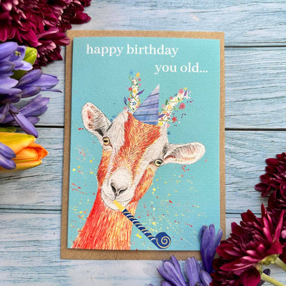 Birthday Old Goat |  Eco Friendly Gift Card