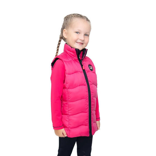 Analise Reversible Padded Gilet by Little Rider