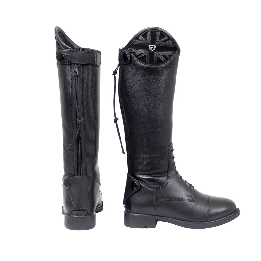 Hy Equestrian Union Jack Junior Riding Boots