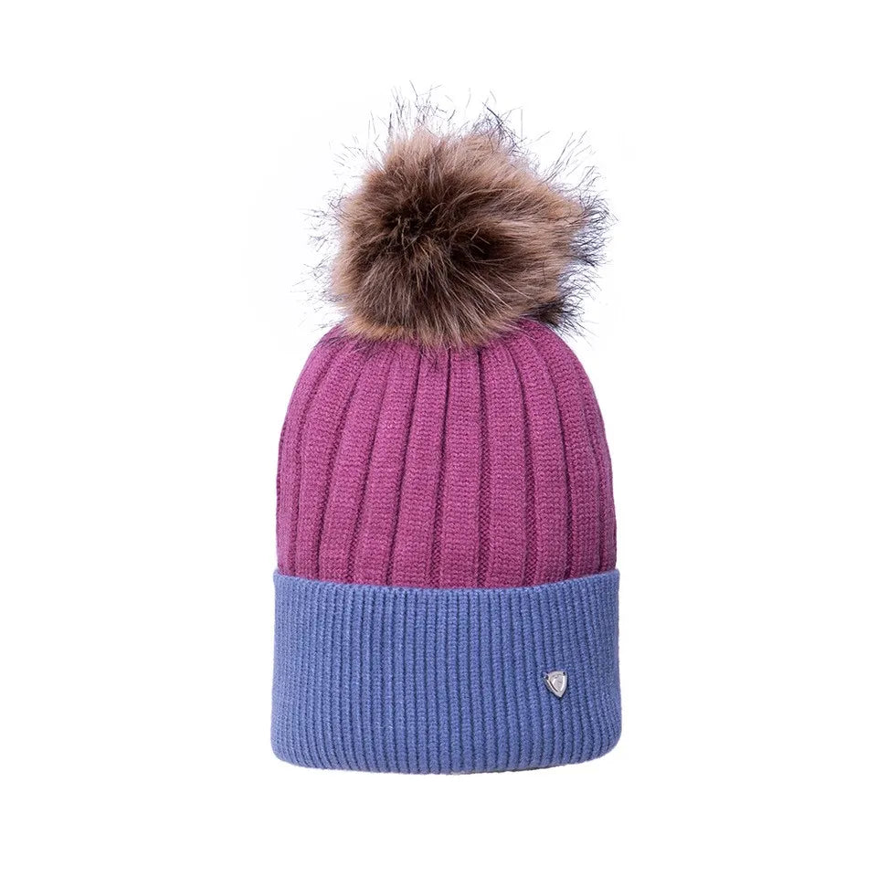 Hy Equestrian Synergy Luxury Bobble Hat