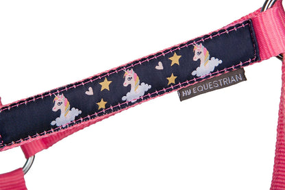 Hy Equestrian Unicorn Magic Head Collar and Lead Rope Set